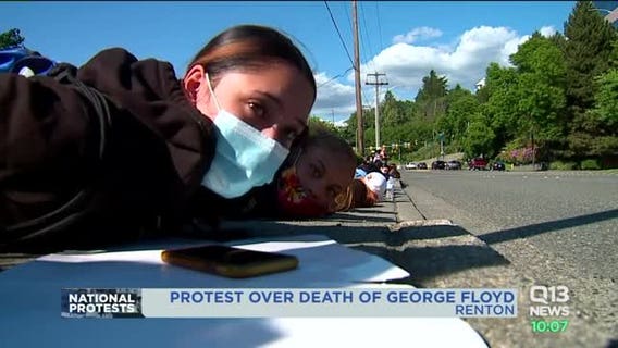 George Floyd Protesters in Renton leave feeling empowered