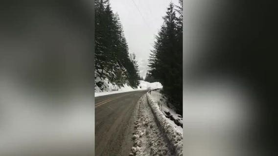 Video shows SR 20 avalanche in motion