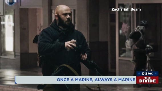 Marine veteran who disarmed rioters: 'There was only one thing I could do'