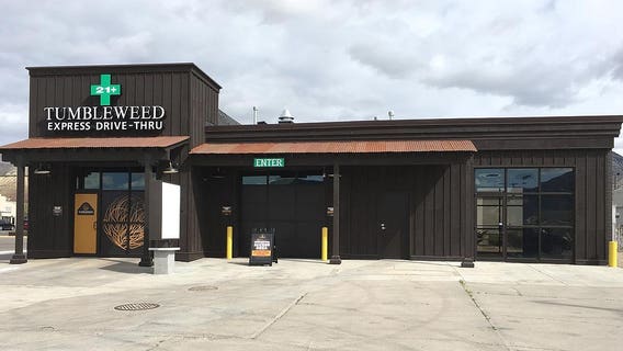 Colorado's first drive-thru marijuana shop opens on 4/20