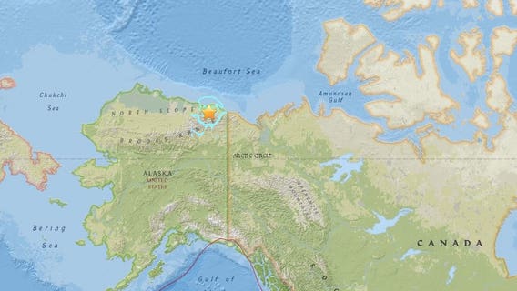 Powerful 6.4 earthquake hits Alaska's North Slope region