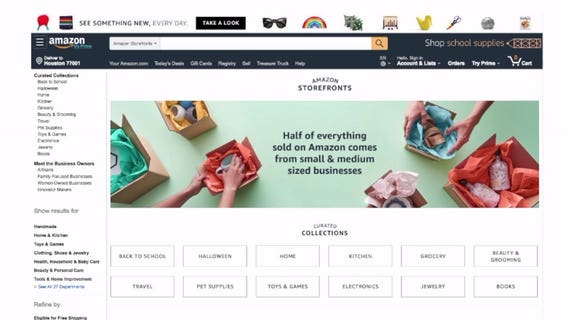 Amazon launches Storefronts catering to small businesses