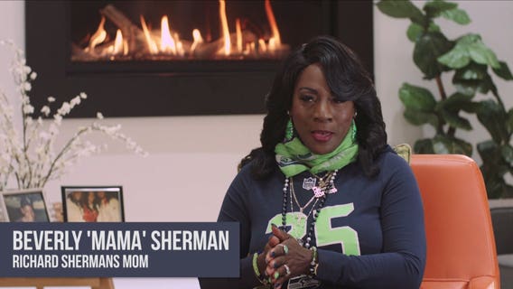 Richard Sherman's mom explains why she won't watch a Seahawks game from a suite