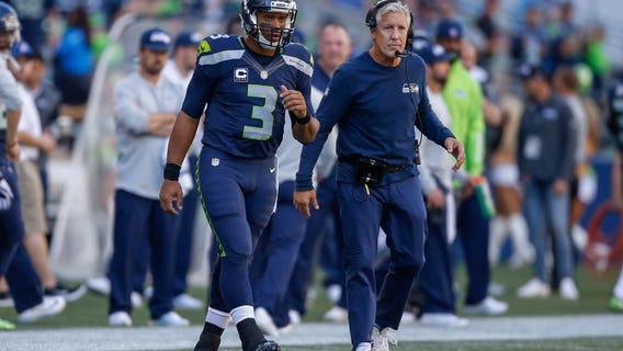 Russell Wilson to start for Seahawks despite knee sprain