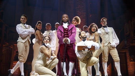 Hamilton coming to Seattle's Paramount Theatre February 2025