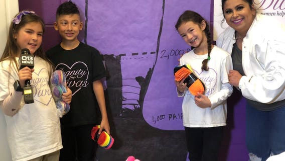 Fighting the chronic shortage of socks at shelters