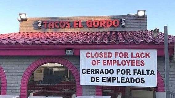 Popular San Diego taco shop closes due to 'lack of employees'