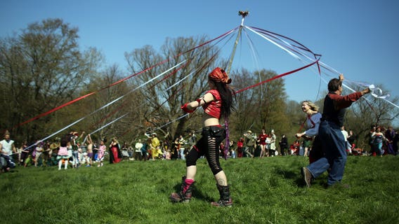 The history behind May Day, from flower pots to workers' rights