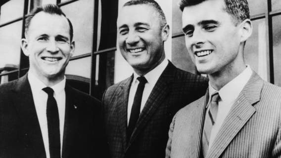 Hundreds honor 3 astronauts lost in Apollo fire 50 years ago