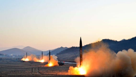 Reports: North Korea launches ballistic missile test