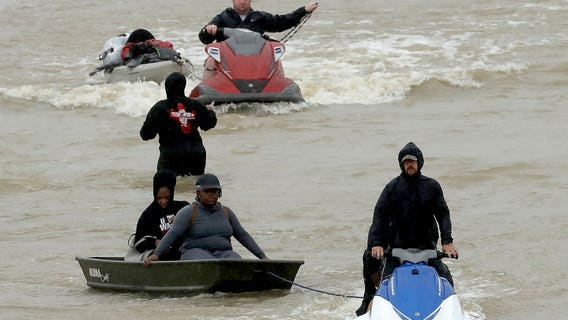Harvey rain in Texas is heaviest in U.S. history; flood defenses strained