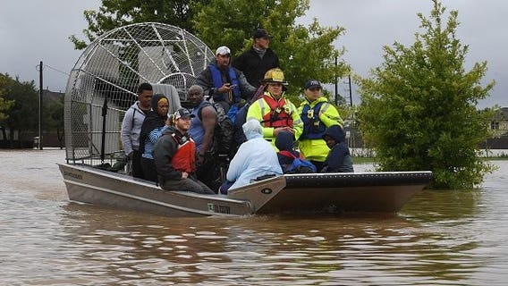 Harvey makes landfall in Louisiana