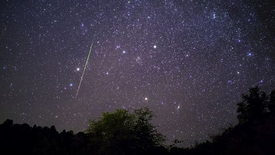 Will clouds obscure your view of the Perseid meteor shower?