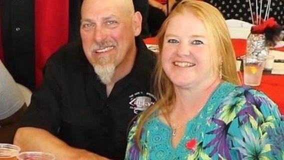 Group of motorcycle riders rally for couple critically injured in crash