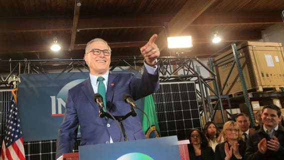 Jay Inslee touts $9 trillion climate plan as economic boom