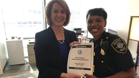 Carmen Best selected as Seattle's chief of police