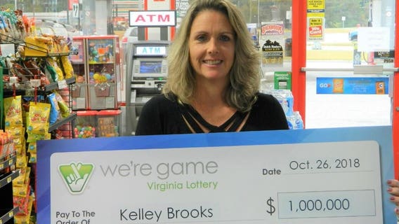 Text leads to Mega Millions win for Virginia woman
