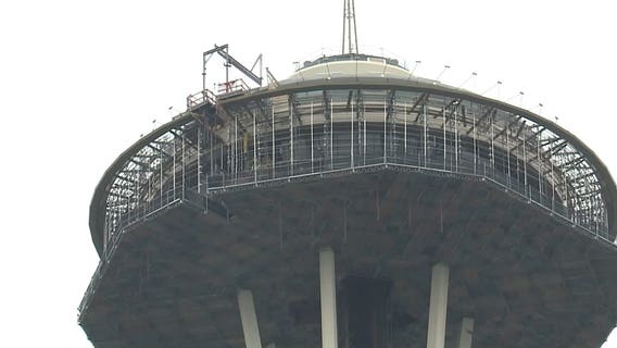 Facelift of Seattle's Space Needle nears completion