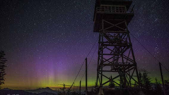 PHOTOS: Northern Lights in Western Washington