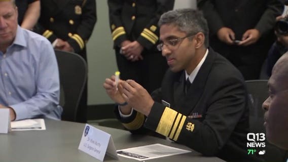 U.S. Surgeon General praises Seattle police for carrying drug to block effects of opioid drugs