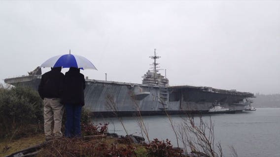 USS Independence embarks on final voyage