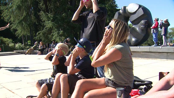 Western Washington celebrates first solar eclipse since 1979