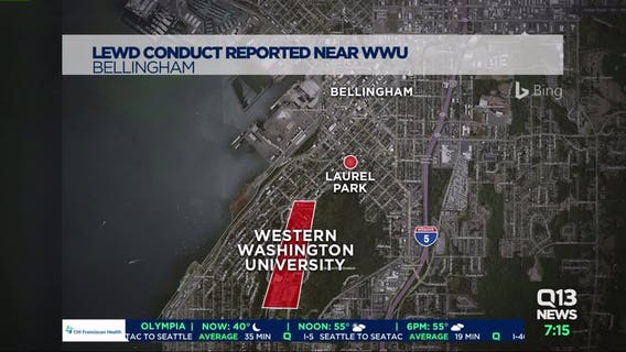 Another instance of lewd conduct reported near Western Washington University