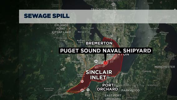 Long-running sewage spill discovered at Naval Base Kitsap