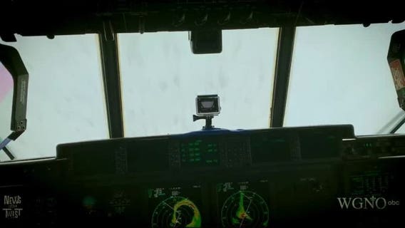 Take a peek inside Hurricane Michael’s eyewall as it made landfall