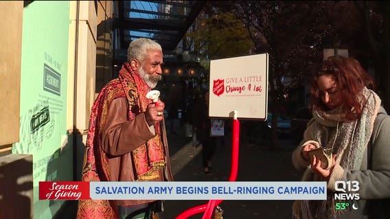 Salvation Army kicks off holiday bell-ringing season