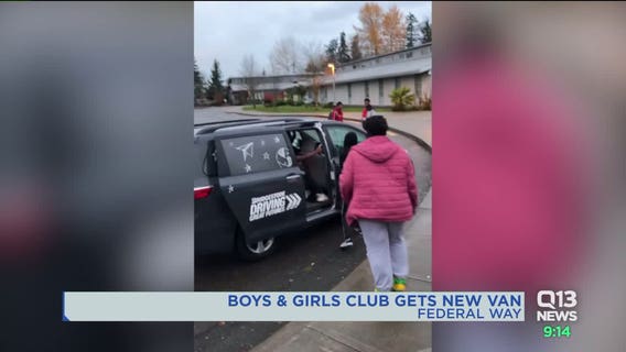 New van will serve hundreds of kids at Federal Way Boys and Girls Club