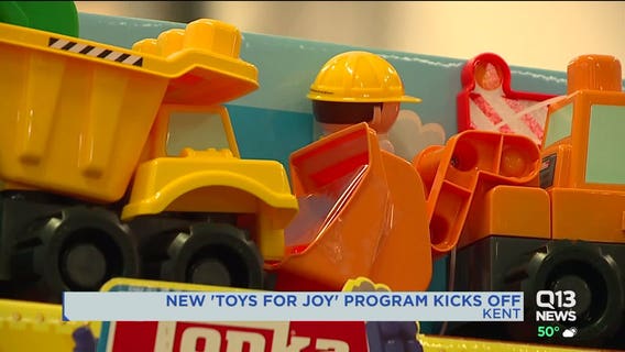 Kent firefighters collect toys for kids in need of presents