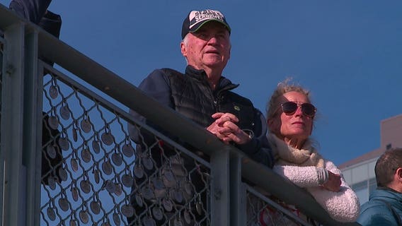 Viaduct demolition brings out curiosity, emotions