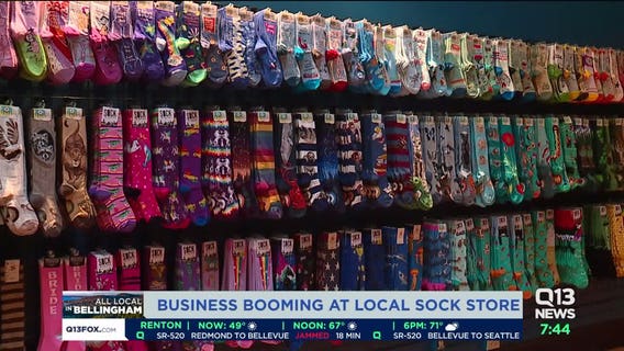 Bellingham home to crazy sock fashion brand loved by Presidents and public