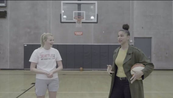 Storm’s Alysha Clark surprises 8th graders with chance to make mentorship program dream come true