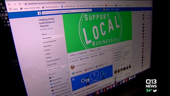 Tacoma Facebook group steps up to help small business
