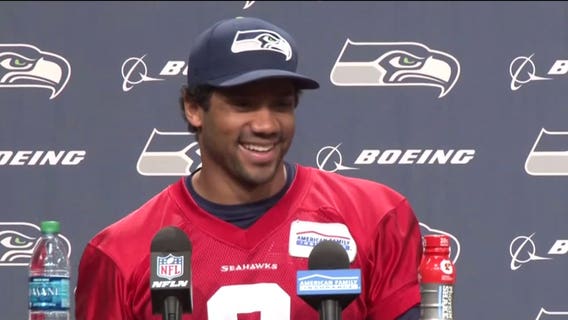 5 things Russell Wilson said today that made us smile