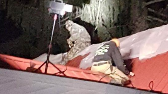 Firefighters fix woman's roof after contractor leaves job half-finished