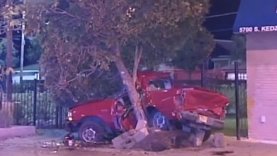 Chicago man killed when truck intentionally rammed off road
