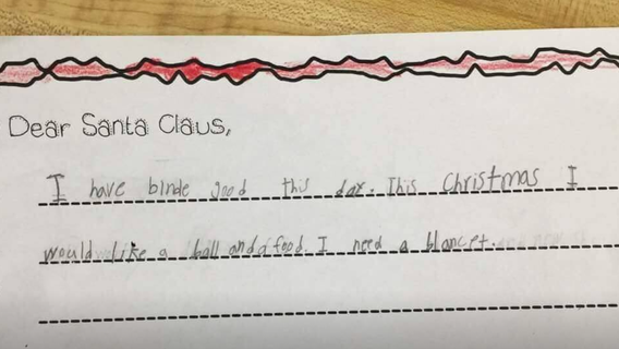 7-year-old's heartbreaking letter to Santa inspires flood of donations