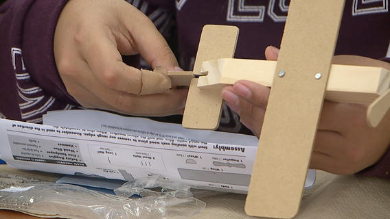 Real life Santa builds and donates toys to sick children during the holidays