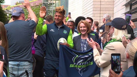 Seawolves fans celebrate back-to-back championships