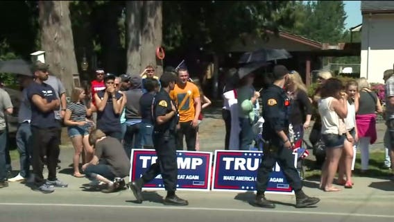 Trump campaign hasn't paid Whatcom County for rally security costs