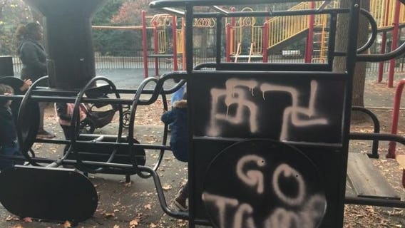 Beastie Boys' Adam Yauch playground vandalized with swastika