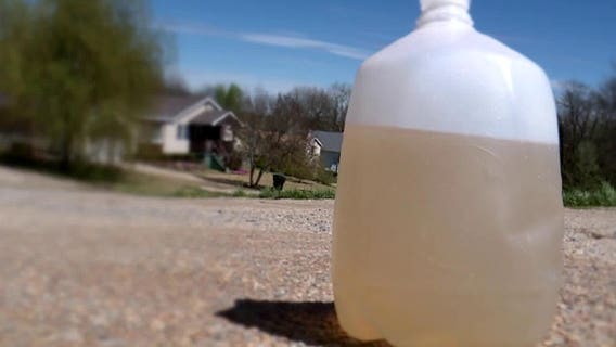 Town with brown water has no record of cleaning its water tower