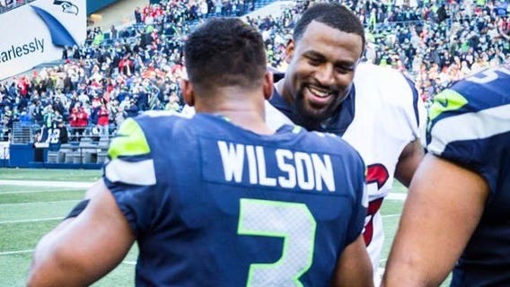 Report: Russell Wilson reworked contract to make room for Duane Brown