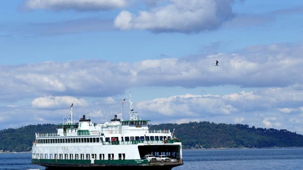 Unusually low tide affects some WA ferry routes