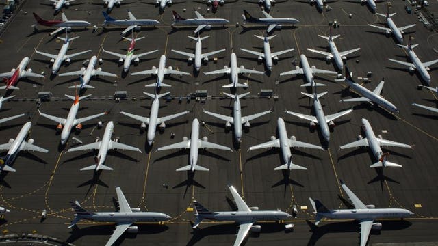 Boeing: No orders, more cancellations for grounded 737 Max