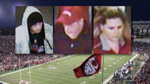 Cougar gameday crooks: Help WSU police ID accused thieves who struck during football game