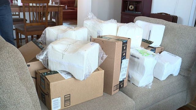 Couple worried mystery Amazon packages could be tied to international 'brushing' scam